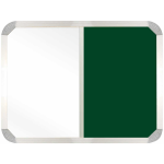 Parrot Combi Whiteboard & Green Felt Non-Magnetic Board (1200 x 900mm) Parrot Combi Whiteboard & Green Felt Non-Magnetic Board (1200 x 900mm)