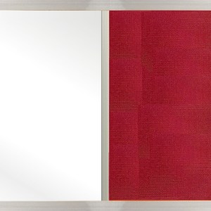 Parrot Combi Whiteboard & Red Felt Non-Magnetic Board (1200 x 900mm) Parrot Combi Whiteboard & Red Felt Non-Magnetic Board (1200 x 900mm)