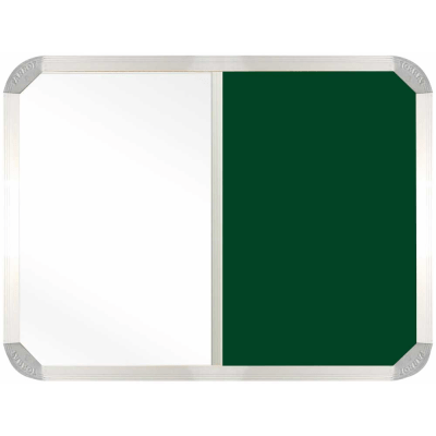 Parrot Combi Whiteboard & Green Felt Non-Magnetic Board (2000 x 1200mm) Parrot Combi Whiteboard & Green Felt Non-Magnetic Board (2000 x 1200mm)