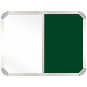 Parrot Combi Whiteboard & Green Felt Non-Magnetic Board (2000 x 1200mm) Parrot Combi Whiteboard & Green Felt Non-Magnetic Board (2000 x 1200mm)