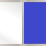 Parrot Combi Whiteboard & Royal Blue Felt Non-Magnetic Board (900 x 600mm) Parrot Combi Whiteboard & Royal Blue Felt Non-Magnetic Board (900 x 600mm)