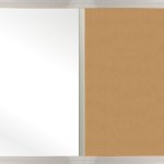 Parrot Combi Whiteboard & Cork Non-Magnetic Board (900 x 600mm) Parrot Combi Whiteboard & Cork Non-Magnetic Board (900 x 600mm)