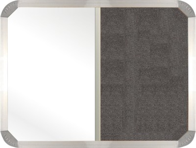 Parrot Combi Whiteboard & Grey Felt Non-Magnetic Board (900 x 600mm) Parrot Combi Whiteboard & Grey Felt Non-Magnetic Board (900 x 600mm)