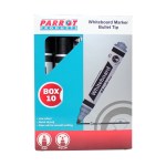 Parrot Products Whiteboard Markers (10 Markers – Bullet Tip – Black) Parrot Products Whiteboard Markers (10 Markers – Bullet Tip – Black)