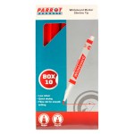 Parrot Whiteboard Marker Slimline – Red (Box of 10) Parrot Whiteboard Marker Slimline – Red (Box of 10)