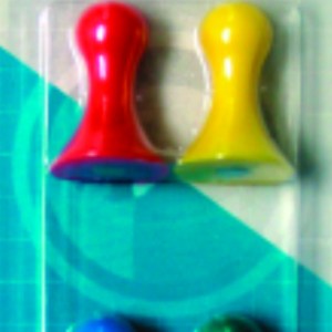 Parrot 30mm Magnets Map Pins (Card of 4) Parrot 30mm Magnets Map Pins (Card of 4)