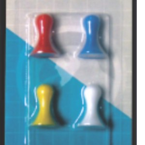 Parrot 16mm Magnets Map Pins (Card of 6) Parrot 16mm Magnets Map Pins (Card of 6)