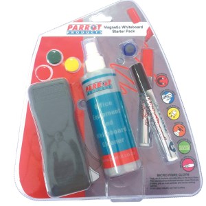 Parrot Products Magnetic Whiteboard Cleaning Starter Pack Parrot Products Magnetic Whiteboard Cleaning Starter Pack