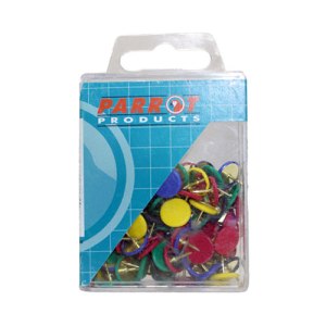 Parrot Products Drawing Pins (Boxed Pack 100 – Assorted) Parrot Products Drawing Pins (Boxed Pack 100 – Assorted)
