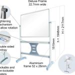 Parrot Mobile Revolving Magnetic 1200x900mm Board and Leg Set Parrot Mobile Revolving Magnetic 1200x900mm Board and Leg Set