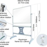 Parrot Mobile Revolving Magnetic 1800x1200mm Board and Leg Set Parrot Mobile Revolving Magnetic 1800x1200mm Board and Leg Set