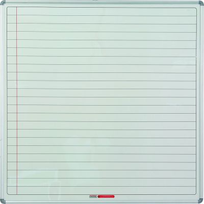 Parrot Educational Board Side Panel 1220 x 1220mm Magnetic White Lines Parrot Educational Board Side Panel 1220 x 1220mm Magnetic White Lines