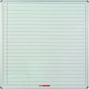 Parrot Educational Board Side Panel 1220 x 1220mm Magnetic White Lines Parrot Educational Board Side Panel 1220 x 1220mm Magnetic White Lines