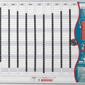 Parrot Perpetual Year Planner – 2400mm x 1200mm Parrot Perpetual Year Planner – 2400mm x 1200mm