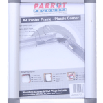 Parrot Poster Frame – Aluminium with Plastic Corners – A4 Parrot Poster Frame – Aluminium with Plastic Corners – A4
