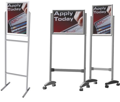 Parrot Stand Poster Frame Steel Double Sided – A2 Landscape Parrot Stand Poster Frame Steel Double Sided – A2 Landscape