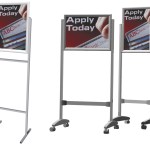 Parrot Stand Poster Frame Steel Double Sided – A2 Landscape Parrot Stand Poster Frame Steel Double Sided – A2 Landscape