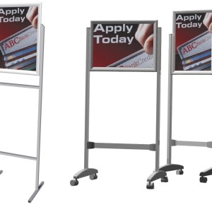 Parrot Stand Poster Frame Steel Double Sided – A2 Landscape Parrot Stand Poster Frame Steel Double Sided – A2 Landscape