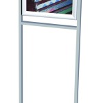 Parrot Stand Poster Frame Steel Double Sided – A3 Parrot Stand Poster Frame Steel Double Sided – A3