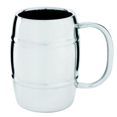Leisure-Quip – 400Ml Ultimate Double Walled Beer Mug – Stainless Steel Leisure-Quip – 400Ml Ultimate Double Walled Beer Mug – Stainless Steel