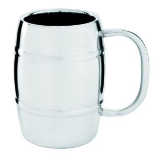 Leisure-Quip – 400Ml Ultimate Double Walled Beer Mug – Stainless Steel Leisure-Quip – 400Ml Ultimate Double Walled Beer Mug – Stainless Steel