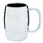 Leisure-Quip – 400Ml Ultimate Double Walled Beer Mug – Stainless Steel Leisure-Quip – 400Ml Ultimate Double Walled Beer Mug – Stainless Steel