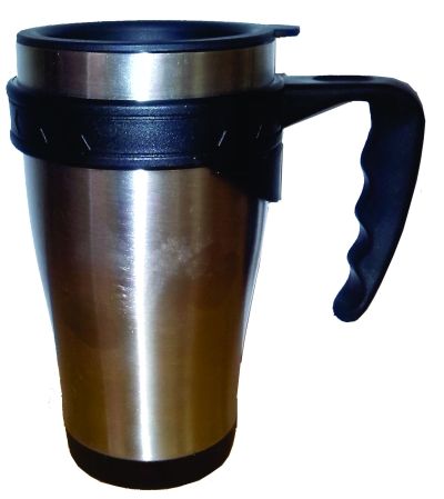 Leisure-Quip – 450Ml Travel Mug – Stainless Steel Leisure-Quip – 450Ml Travel Mug – Stainless Steel