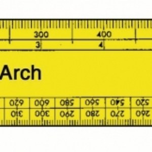 Helix Architects Scale Ruler 30cm Helix Architects Scale Ruler 30cm