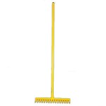 Lasher – 16 Tooth Garden Rake – Yellow Lasher – 16 Tooth Garden Rake – Yellow