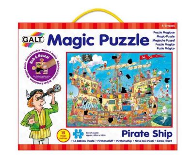 Galt Toys Magic Pirate Ship Puzzle Galt Toys Magic Pirate Ship Puzzle