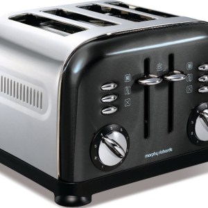 Morphy Richards – 4 Slice Toaster – Metallic Black Morphy Richards – 4 Slice Toaster – Metallic Black
