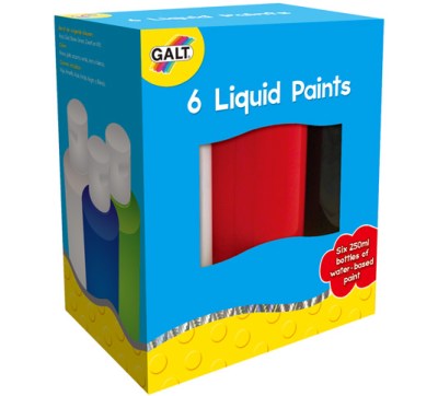 Galt Toys 6 Liquid Paints – 250ml Galt Toys 6 Liquid Paints – 250ml