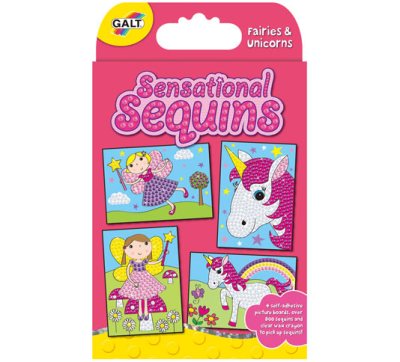 Galt Toys Sensational Sequins – Fairies & Unicorns Galt Toys Sensational Sequins – Fairies & Unicorns