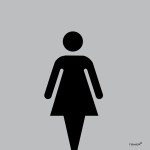 Tower Aluminium Anodised Modern 1 Sign – Ladies Toilet Tower Aluminium Anodised Modern 1 Sign – Ladies Toilet