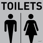 Tower Aluminium Anodised Modern 1 Sign – Unisex Toilet Tower Aluminium Anodised Modern 1 Sign – Unisex Toilet