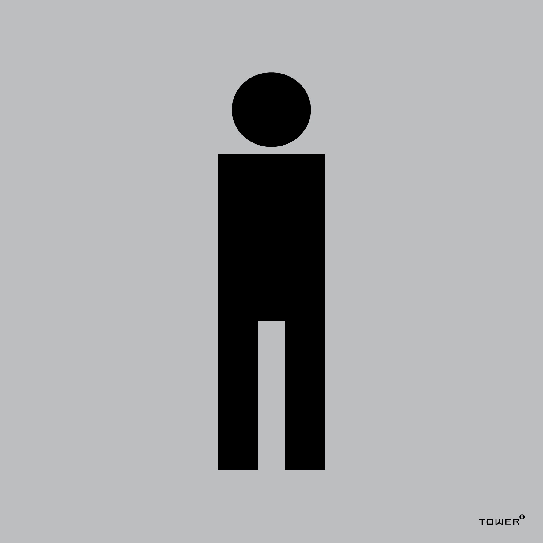 Aluminium Anodised Modern 2 Sign – Mens Toilet Aluminium Anodised Modern 2 Sign – Mens Toilet