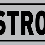 Tower Aluminium Anodised Sign – Restroom Tower Aluminium Anodised Sign – Restroom