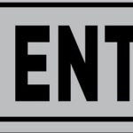 Tower Aluminium Anodised Sign – No Entry Tower Aluminium Anodised Sign – No Entry