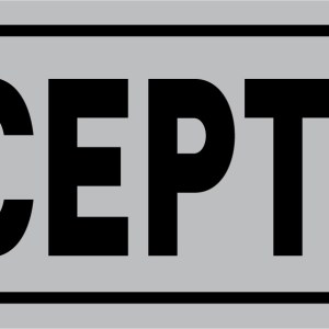 Tower Aluminium Anodised Sign – Reception Tower Aluminium Anodised Sign – Reception