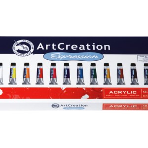 ArtCreation Expression Acrylic Colour 12 x 12ml Set ArtCreation Expression Acrylic Colour 12 x 12ml Set