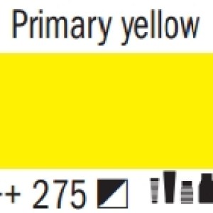 Amsterdam Acrylic Colour 120ml Tube – Primary Yellow (275) Amsterdam Acrylic Colour 120ml Tube – Primary Yellow (275)