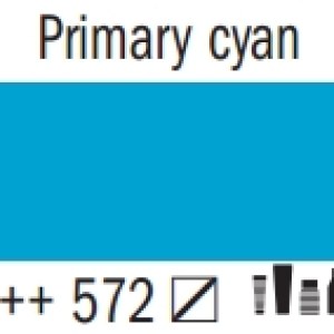 Amsterdam Acrylic Colour 120ml Tube – Primary Cyan (572) Amsterdam Acrylic Colour 120ml Tube – Primary Cyan (572)