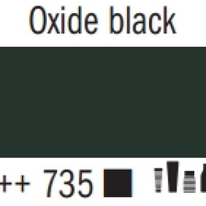 Amsterdam Acrylic Colour 120ml Tube – Oxide Black (735) Amsterdam Acrylic Colour 120ml Tube – Oxide Black (735)