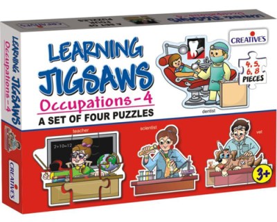 Creatives Toys Learning Jigsaws- Occupations 4 Creatives Toys Learning Jigsaws- Occupations 4