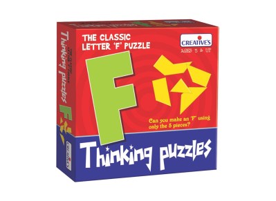 Creatives Thinking Tangram Puzzles – Letter F Creatives Thinking Tangram Puzzles – Letter F