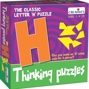 Creatives Thinking Tangram Puzzles – Letter H Creatives Thinking Tangram Puzzles – Letter H
