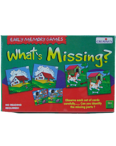 Creatives Toys What’s Missing Creatives Toys What’s Missing