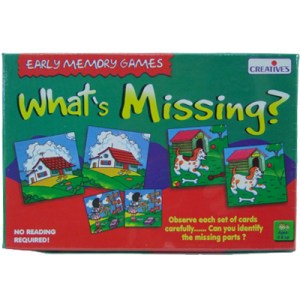 Creatives Toys What’s Missing Creatives Toys What’s Missing