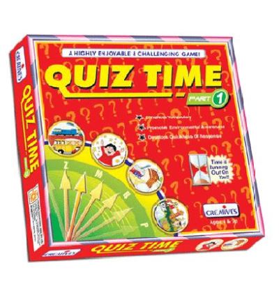 Creatives Toys Quiz Time 1 Creatives Toys Quiz Time 1
