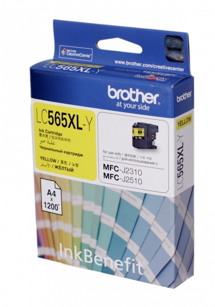 Brother LC565XL-Y Yellow Ink Cartridge